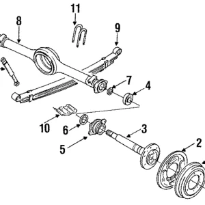 Wheel Bearing Seal - Mazda (UB40-26-157)