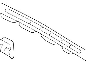 Defroster Grille - Mazda (T060-60-780-22)