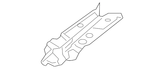 Cowl Top Panel Bracket - Mazda (KD53-53-5DX)