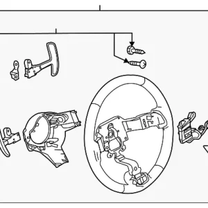 Steering Wheel - Mazda (FF14-32-980)