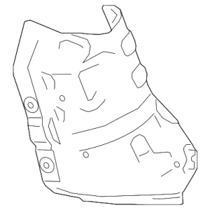 Converter Shield - Mazda (PYH8-13-3K0)