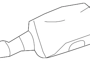 Washer Nozzle - Mazda (KCLL-67-510A)