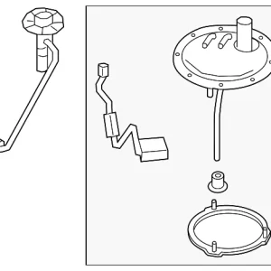 Fuel Pump Assembly - Mazda (KD3E-42-16X)
