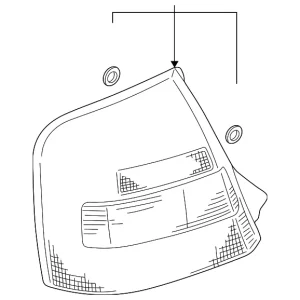 Lens & Housing - Mazda (BP7H-51-180)