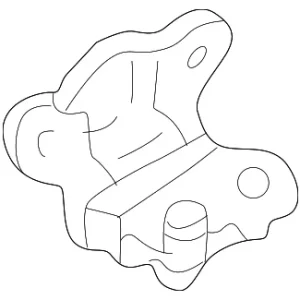 Engine Cross-Member Cushion - Mazda (GA2G-39-100)
