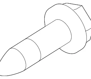 Lock Bolt - Mazda (9YAF-00-603)