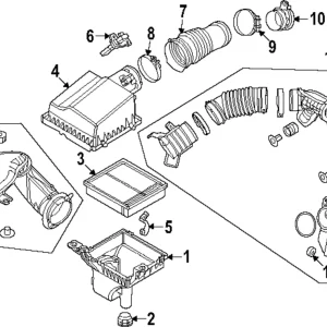 Air Hose - Mazda (T307-13-221A)