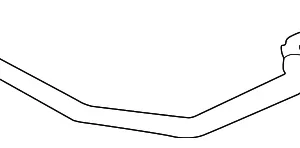 Heater Hose - Mazda (GA2A-61-212A)