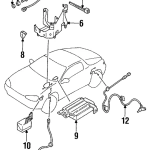 ABS Relay - Mazda (B625-67-740D)