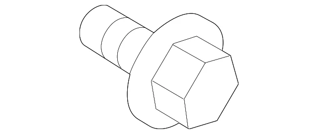 Motor Assembly Bolt - Mazda (N243-32-A16)