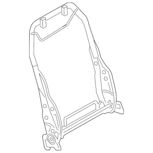 Seat Back Frame - Mazda (GAAA-88-63X)