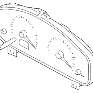 Instrument Cluster - Mazda (GP7A-55-471E)