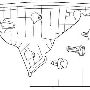 Quarter Pillar Trim - Mazda (GS3L-68-250D-30)