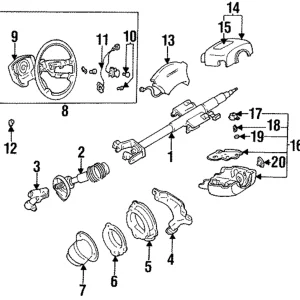 Cruise Switch - Mazda (GA2L-66-3D1C)