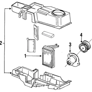 Heater Core - Mazda (ZZL0-61-A10)