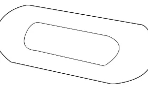Stop Lamp Gasket - Mazda (B25F-51-965)