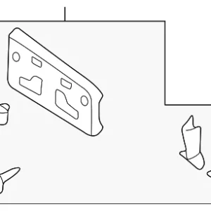 License Bracket - Mazda (TA01-50-170A)