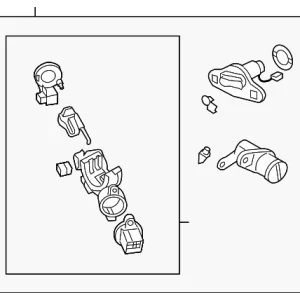 Lock Set - Mazda (FE06-09-010J)