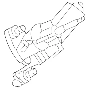 Rear Motor - Mazda (LC62-67-450A)