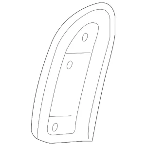 Seat Back Cushion Cover - Mazda (GJ6E-88-1H0)