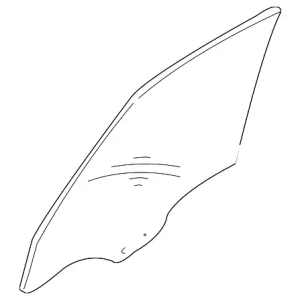 Door Glass - Mazda (EC01-59-511C)