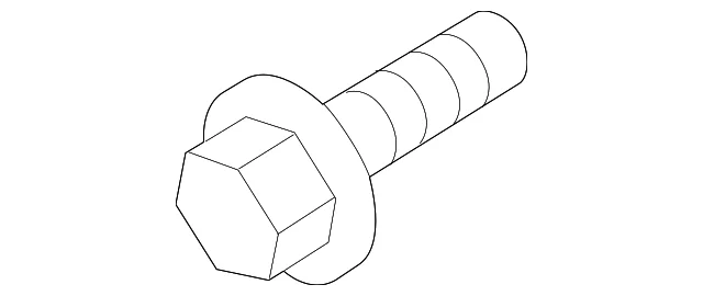 Shield Bolt - Mazda (9079-62-612)