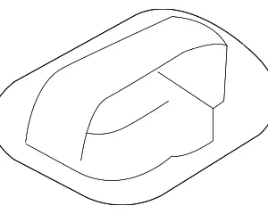 Rocker Molding Clip - Mazda (D24J-51-SJ3)