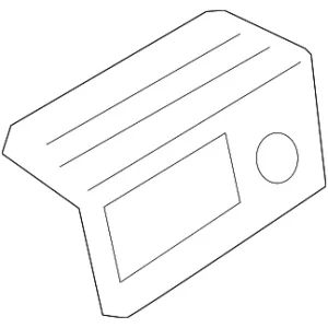 Bezel - Mazda (BDGF-64-4A1A)