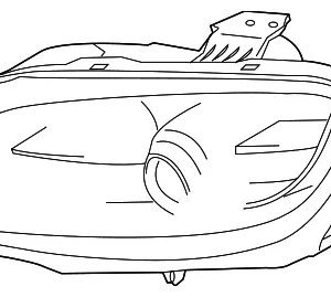 Headlamp Assembly - Mazda (NP07-51-031)