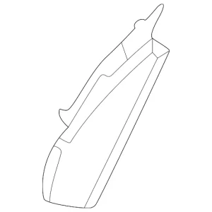 Cowl Trim - Mazda (KMV6-51-PB1)