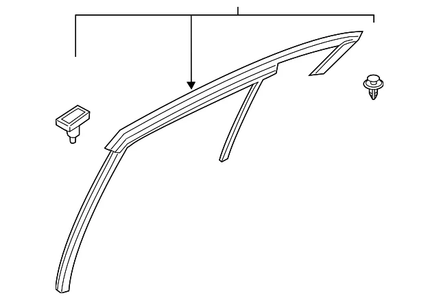 Run Channel - Mazda (BDGJ-73-60XP)