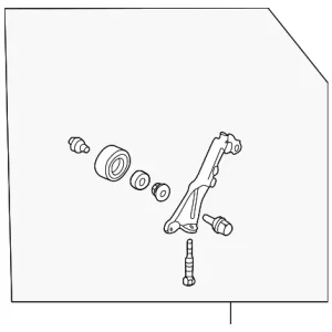 Idler Pulley - Mazda (K806-15-930D)