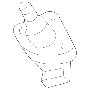 Pivot Shaft - Mazda (BJ0E-67-363)