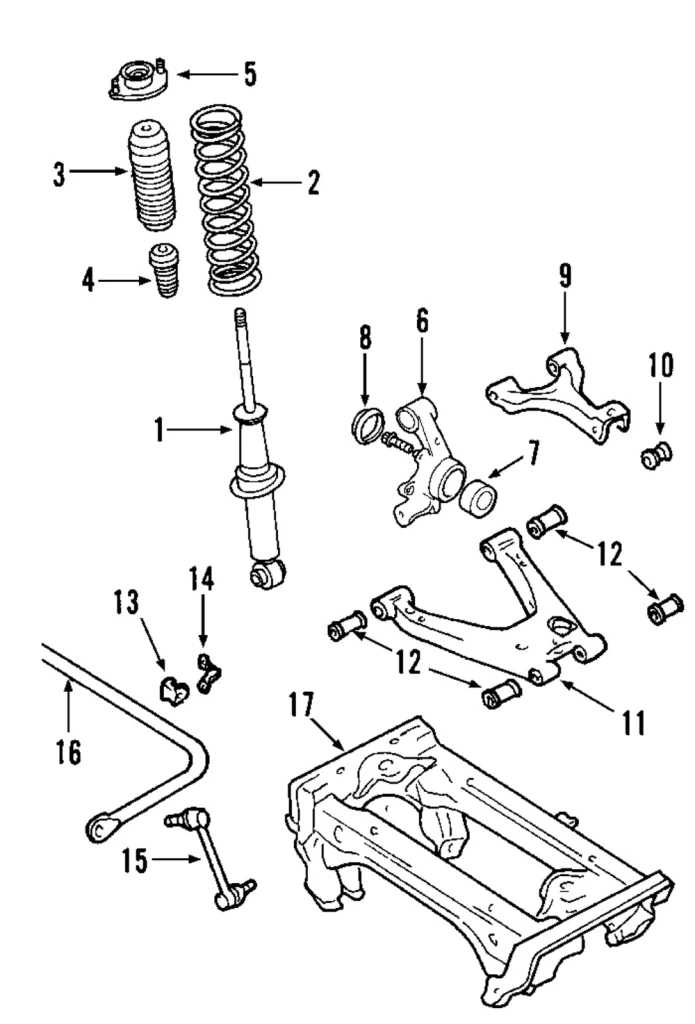 Spring Bumper - Mazda (NA01-28-111)