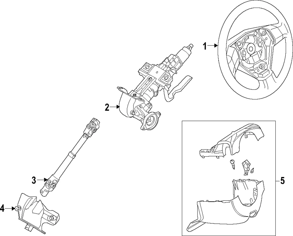 Power Steering Assist Motor - Mazda (DEY5-32-100)