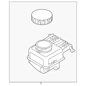 Master Cylinder Reservoir - Mazda (BDLK-43-550B)
