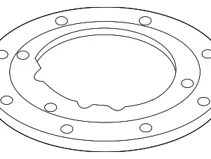 Retainer Plate - Mazda (BBM2-42-161A)