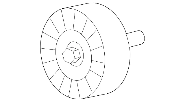Idler Pulley - Mazda (ZZC2-15-940)