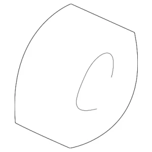 Bumper Cover Tape - Mazda (NC10-50-EM1)