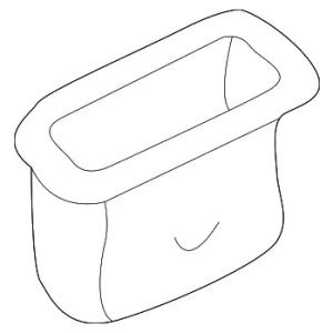 Handle Bezel - Mazda (EF91-68-DD1A-35)