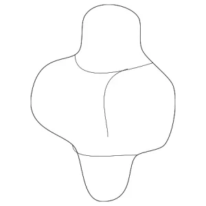 Handle, Outside Clip - Mazda (LC62-72-315)