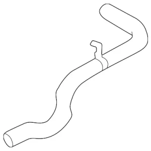 Radiator Hose - Mazda (BP4W-15-185B)