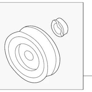 Pulley - Mazda (B3C7-18-W10)