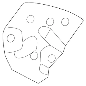 Seat Bracket - Mazda (GHK1-53-781)