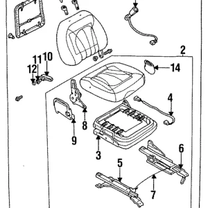 End Cover - Mazda (HG30-57-041A-45)