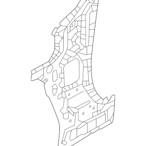 Inner Hinge Pillar - Mazda (DN4E-70-230)