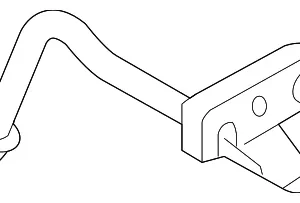Cooler Pipe - Mazda (TD11-61-834)