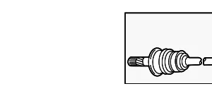 Axle Shaft Assembly - Mazda (GD71-25-60XB)
