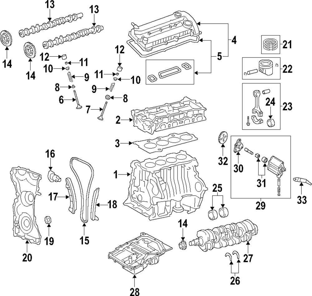 Camshaft - Mazda (ZZC0-12-421A)