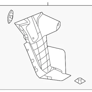 Splash Shield - Mazda (DGH9-50-340)